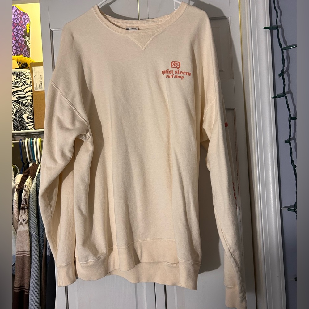 Quiet storm crew neck